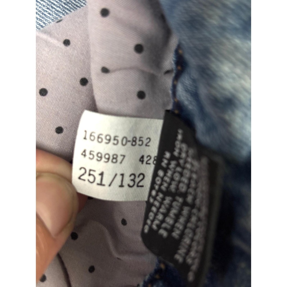 London Jean‎ Y2K Low Rise Bootcut Jeans Women's 4 Stretch Light Wash - Picture 7 of 13